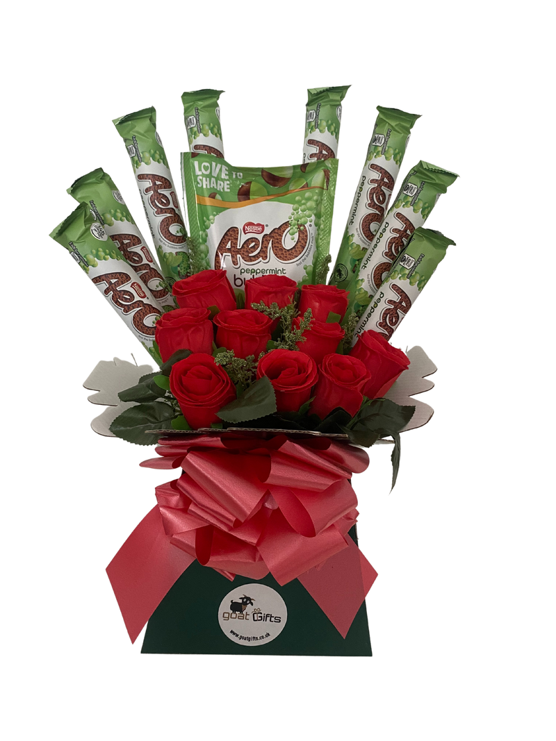 Aero Mint Christmas Chocolate Bouquet