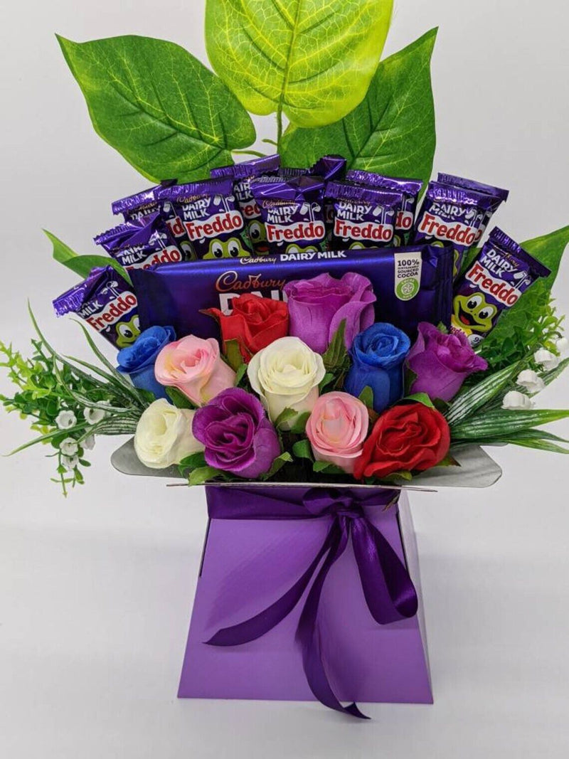 Rainbow Freddo Chocolate Bouquet