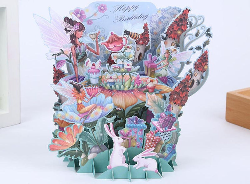 Happy Birthday 3D Pop Up Greetings Birthday Card