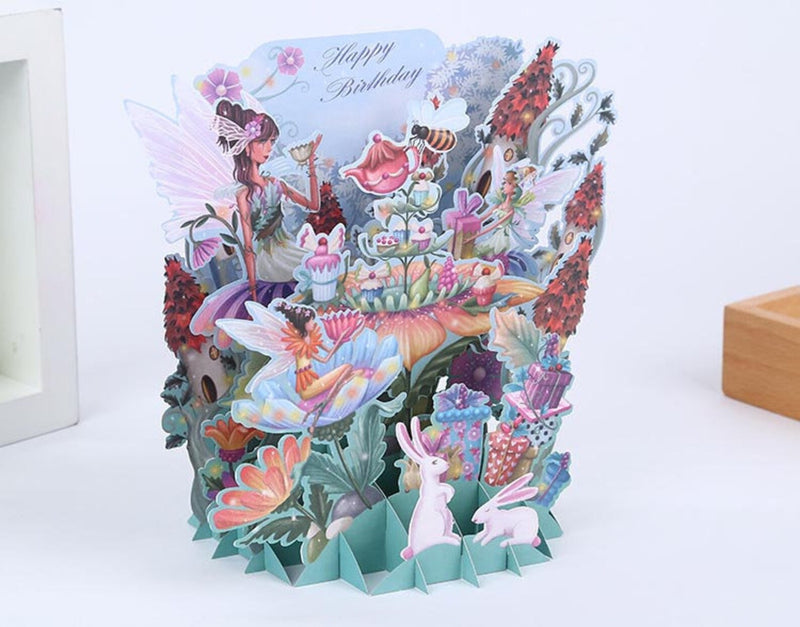 Happy Birthday 3D Pop Up Greetings Birthday Card