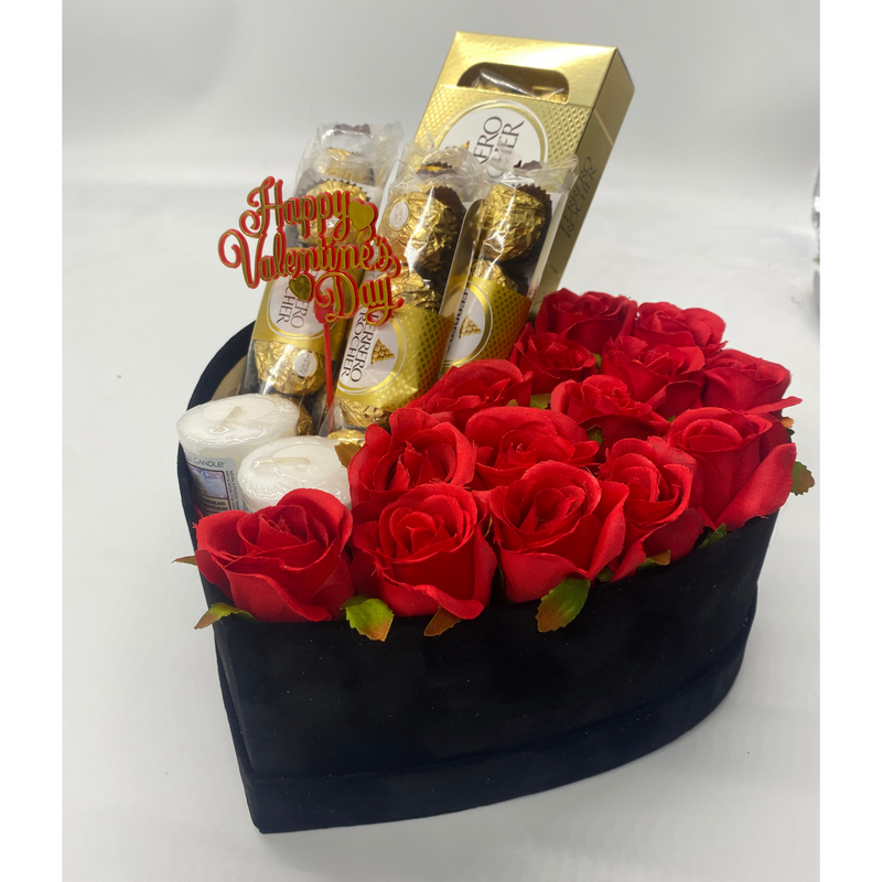 Ferrero Rocher, Yankee Candle and Roses Valentine&