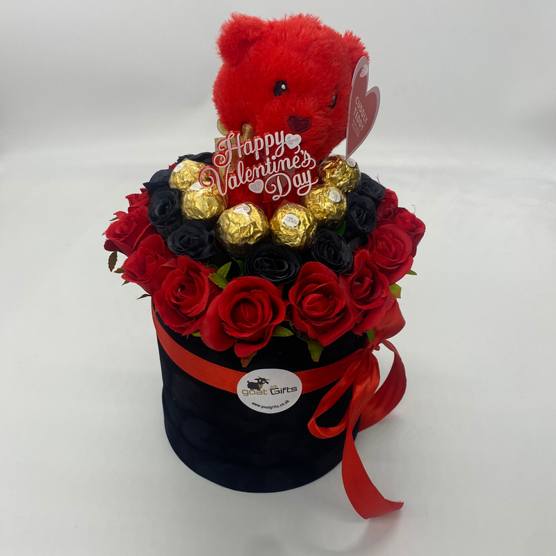 Ferrero Rocher, Roses & Teddy Bear Valentine&