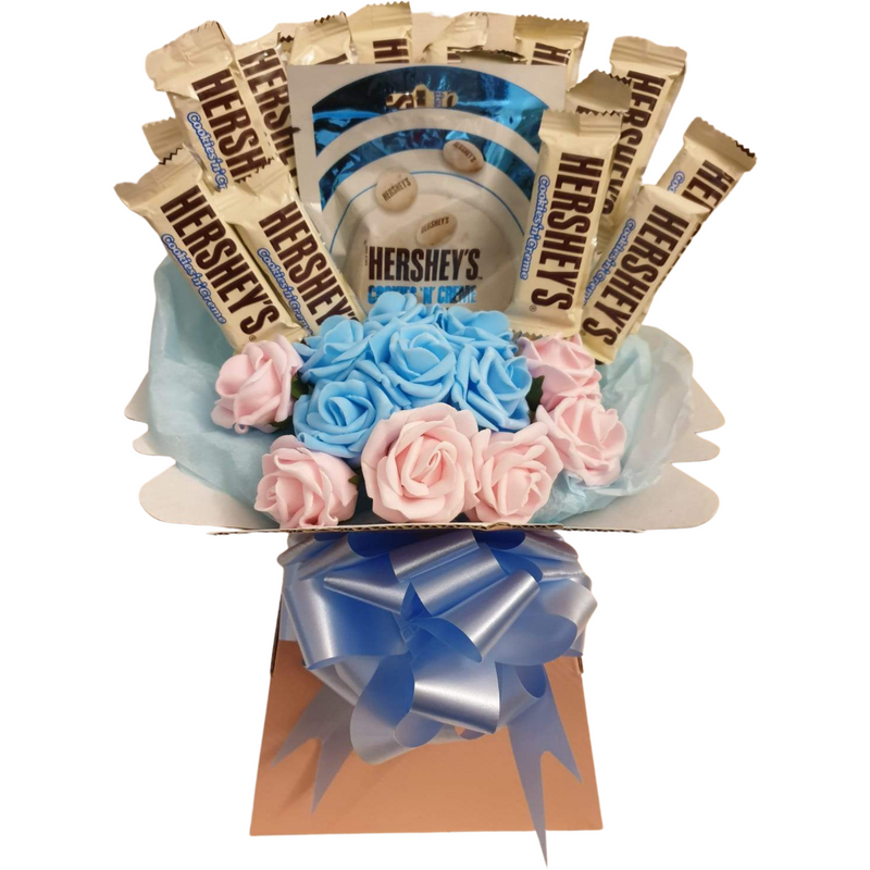 Hersheys Cookies & Cream With Roses Explosion Bouquet Gift