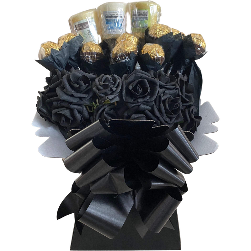 Black Ferrero Rocher & Yankee Candle Bouquet