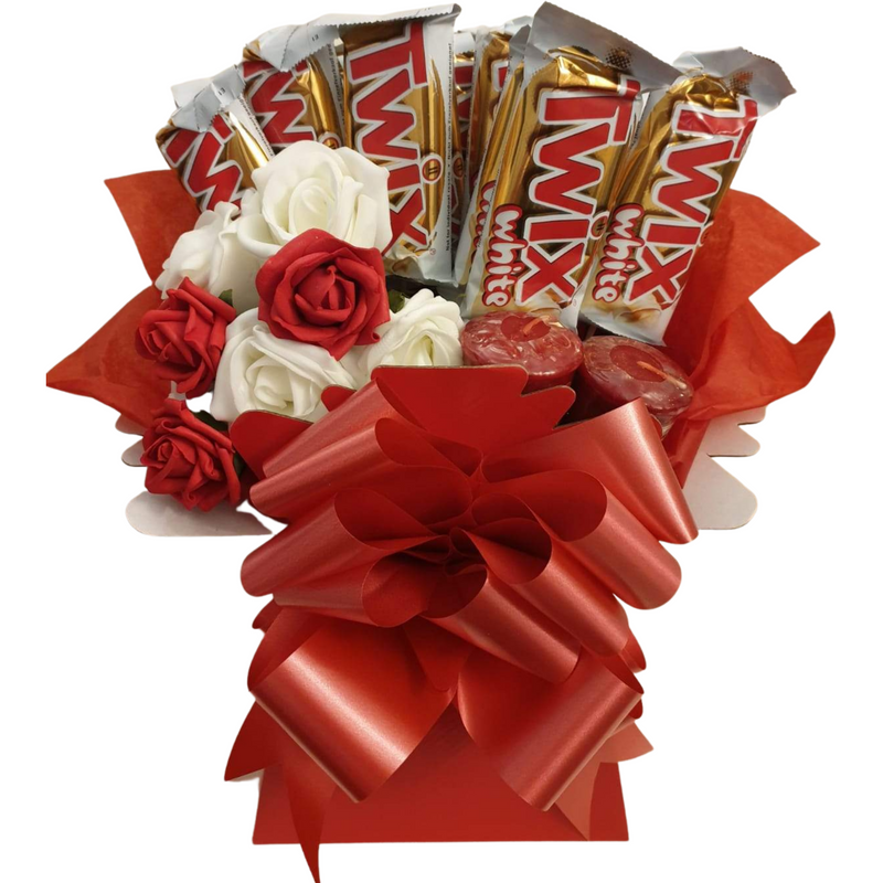 Twix White & Yankee Candle with Roses